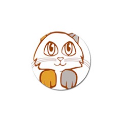 Animal Cat Feline Kitten Pet Golf Ball Marker (10 Pack) by Sapixe