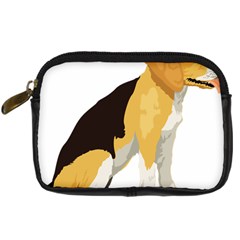 Black Yellow Dog Beagle Pet Digital Camera Cases by Sapixe