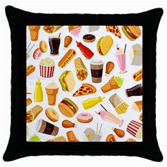 53356631 L Throw Pillow Case (black) by caloriefreedresses