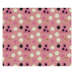 Mauve Dress Double Sided Flano Blanket (small)  by snowwhitegirl