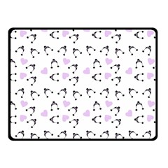 Black Hats Fleece Blanket (small) by snowwhitegirl