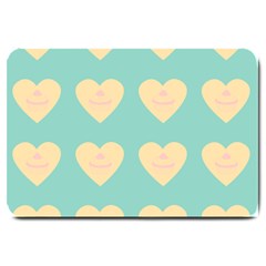 Teal Cupcakes Large Doormat  by snowwhitegirl