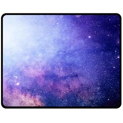 Galaxy Fleece Blanket (medium)  by snowwhitegirl