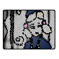 Pixie Girl Stained Glass Fleece Blanket (small) by snowwhitegirl