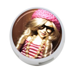 Cover Girl 4-port Usb Hub (one Side) by snowwhitegirl