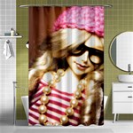 Cover Girl Shower Curtain 48  x 72  (Small)  Curtain(48  X 72 ) - 42.18 x64.8  Curtain(48  X 72 )