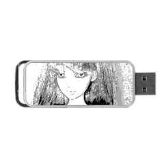 Girl Portable Usb Flash (one Side) by snowwhitegirl