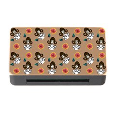 Girl With Dress Beige Memory Card Reader With Cf by snowwhitegirl