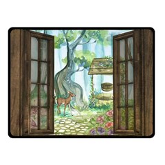 Town 1660349 1280 Double Sided Fleece Blanket (small)  by vintage2030