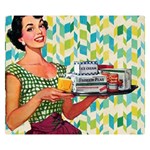 Retro Cokk Double Sided Flano Blanket (Small)  50 x40  Blanket Back