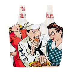 Retro 1326258 1920 Full Print Recycle Bag (l) by vintage2030