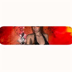The Fairy Of Music Large Bar Mats by FantasyWorld7