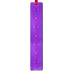 Bold Geometric Purple Circles Large Book Marks by BrightVibesDesign