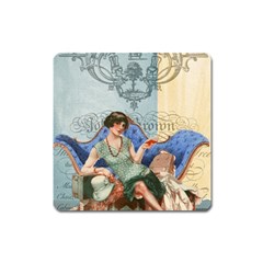 Vintage 1254696 1920 Square Magnet by vintage2030