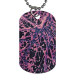 Fabric Textile Texture Macro Model Dog Tag (Two Sides) Back