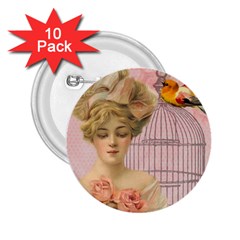 Woman 1079479 1920 2 25  Buttons (10 Pack)  by vintage2030