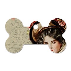 Vintage 1079412 1920 Dog Tag Bone (two Sides) by vintage2030