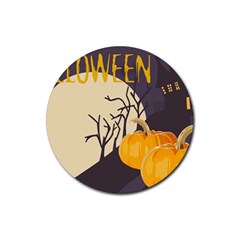 Halloween 979495 1280 Rubber Round Coaster (4 Pack)  by vintage2030