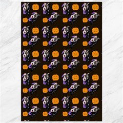 Halloween Skeleton Pumpkin Pattern Brown Canvas 20  X 30  by snowwhitegirl