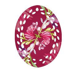 Motif Design Textile Design Ornament (oval Filigree) by Simbadda