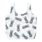 Pineapple pattern Full Print Recycle Bag (L) Front