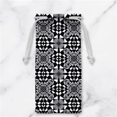 Fabric Design Pattern Color Jewelry Bag by Celenk