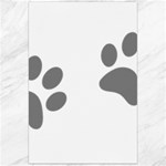 Pets footPrints Canvas 24  x 36  23.35 x34.74  Canvas - 1