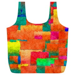 Pattern Texture Background Color Full Print Recycle Bag (xl) by Nexatart