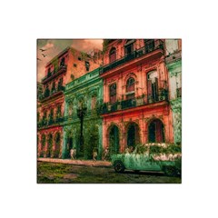 Havana Cuba Architecture Capital Satin Bandana Scarf by Nexatart