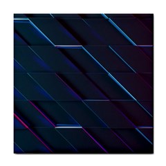 Glass Scifi Violet Ultraviolet Tile Coasters by Sapixe