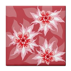 Flower Leaf Nature Flora Floral Tile Coasters by Sapixe