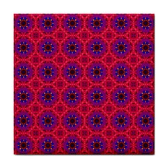 Retro Abstract Boho Unique Tile Coasters by Sapixe