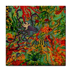 Dubai Hotel Art Tile Coasters by Sapixe
