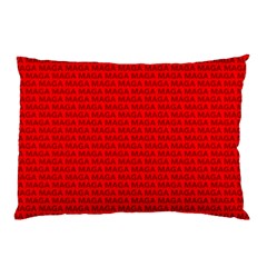 Maga Make America Great Again Usa Pattern Red Pillow Case (two Sides) by snek