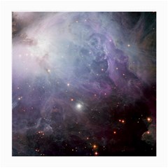 Orion Nebula Pastel Violet Purple Turquoise Blue Star Formation  Medium Glasses Cloth by genx