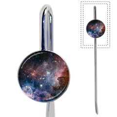 Carina Nebula Ngc 3372 The Grand Nebula Pink Purple And Blue With Shiny Stars Astronomy Book Mark by genx
