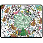 Snowglobe Fleece Blanket (Medium)  60 x50  Blanket Front