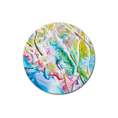 Art Abstract Abstract Art Magnet 3  (round) by Wegoenart
