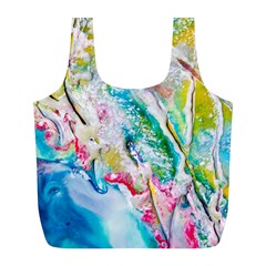 Art Abstract Abstract Art Full Print Recycle Bag (l) by Wegoenart