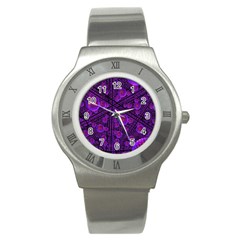 Spheres Combs Structure Regulation Stainless Steel Watch by Wegoenart