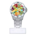 Fruit Picture Drawing Illustration Plastic Nurses Watch Front