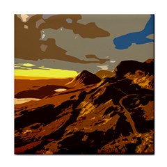 Scotland Monti Mountains Mountain Face Towel by Pakrebo