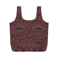 Design Pattern Abstract Desktop Full Print Recycle Bag (m) by Pakrebo