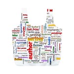 Writing Author Motivation Words Full Print Recycle Bag (M) Front