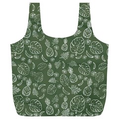 Tropical Pattern Full Print Recycle Bag (xl) by Valentinaart