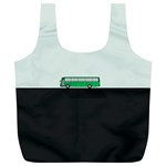 Bus Full Print Recycle Bag (XL) Front