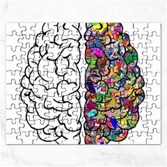 Brain Mind A I Ai Anatomy Rectangular Jigsaw Puzzl by Pakrebo