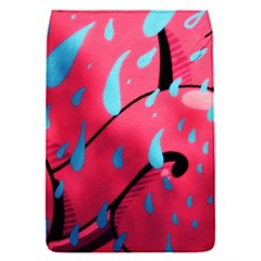 Graffiti Watermelon Pink With Light Blue Drops Retro Removable Flap Cover (s) by genx