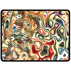Abstract Background Pattern Art Fleece Blanket (large)  by Pakrebo
