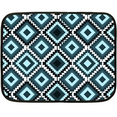 Native American Pattern Fleece Blanket (mini) by Valentinaart